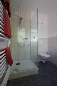Koupelna v ubytování Hotel Gasthof König Karl
