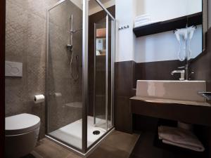 Koupelna v ubytování Hotel Florence
