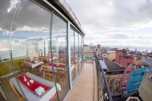 Balkón nebo terasa v ubytování Ottoman Time Hotel