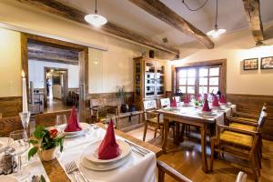 Restaurace v ubytování Zagorske hiže Purga