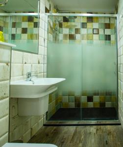 Kúpeľňa v ubytovaní Hotel Bari
