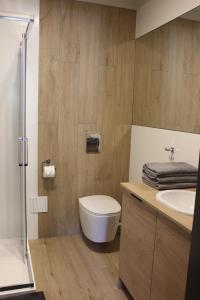 Łazienka w obiekcie Apartamenty Centrum Park Sowińskiego 19