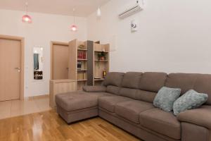 Posezení v ubytování Apartment Oli