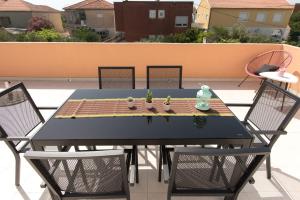 Balkón nebo terasa v ubytování Apartment Oli