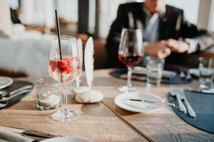 Nápoje v ubytování Siel59 Hotel & Restaurant