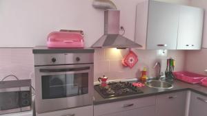 Kuchnia lub aneks kuchenny w obiekcie Vacation House Bimba - Pomer