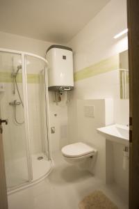 Koupelna v ubytování Apartmány pod Pálavou