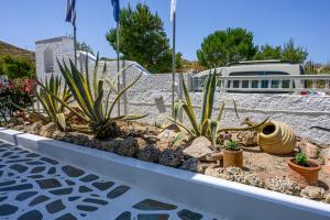 A garden outside Filoxenia Apartments