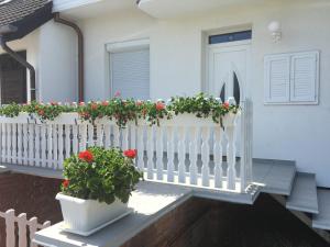 Balkón alebo terasa v ubytovaní Beta Apartman