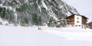 Gletscher-Landhaus Brunnenkogel v zimě