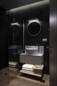 Ένα μπάνιο στο Hotel Rezi