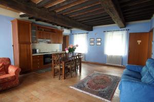 Kuchyň nebo kuchyňský kout v ubytování Agriturismo Aggazzotti