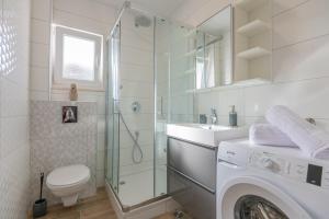 Koupelna v ubytování VILLA VIS MARIS
