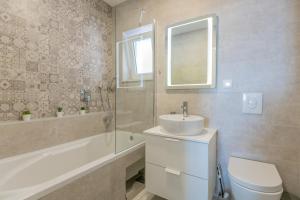 Koupelna v ubytování VILLA VIS MARIS