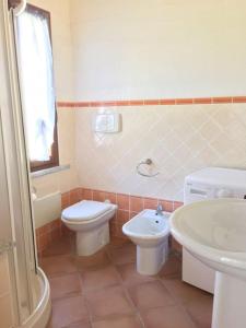 Koupelna v ubytování INCANTEVOLE TERRAZZA SUL MARE wifi e piscina