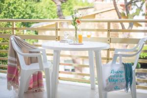 Balkón alebo terasa v ubytovaní Ona Suites Salou