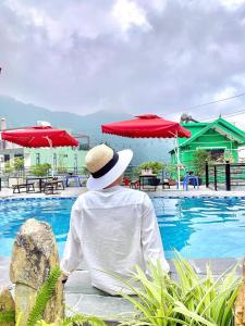 Tetamu yang menginap di Bách Xanh House. Nhà ống khói