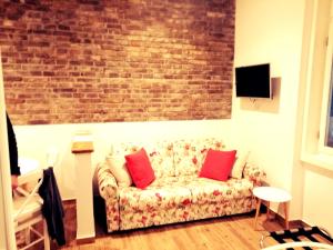 TV a/nebo společenská místnost v ubytování Studio apartman Villa Gianna