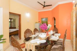 Posezení v ubytování LikeMyHome Homestay Mysore