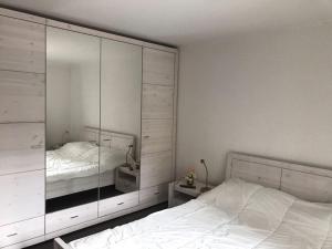 Postel nebo postele na pokoji v ubytování Appartamenti Panorama
