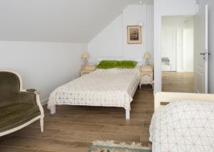 Кровать или кровати в номере Willa Liski