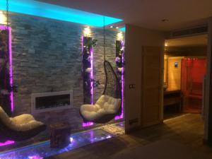 Posezení v ubytování B&B Villa sensorielle
