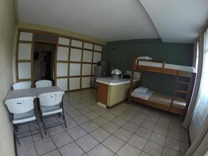 Köök või kööginurk majutusasutuses Hotel Guadalupe