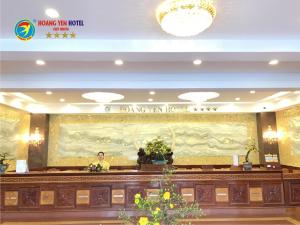 Ο χώρος του λόμπι ή της ρεσεψιόν στο Hoang Yen Hotel