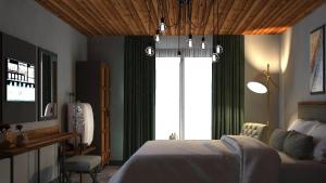 A bed or beds in a room at Royal Villa