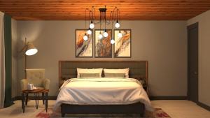 A bed or beds in a room at Royal Villa