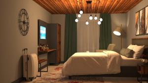 A bed or beds in a room at Royal Villa