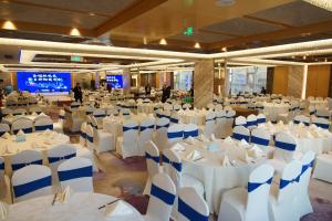烟台美亚国际公寓 (原华美达广场)餐厅或其他用餐的地方