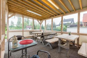 Restaurace v ubytování Lawendowy Zakatek