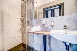Kúpeľňa v ubytovaní GoldApartRooms
