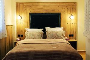 Krevet ili kreveti u jedinici u okviru objekta Pomegranate Tree House - Meteora