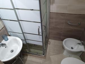 Koupelna v ubytování Exotic B&B
