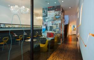 Posezení v ubytování Boutique Hotel Imperialart