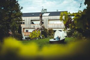 Zahrada ubytování Gourmet - Boutique Hotel Tanzer
