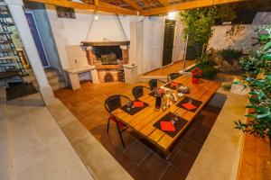 Χώρος καθιστικού στο Apartments Natalia
