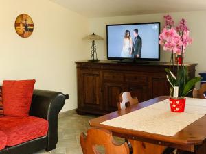 A television and/or entertainment centre at Ambrosia