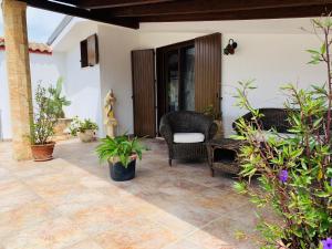 A garden outside Ambrosia