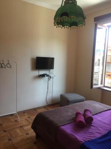 TV a/nebo společenská místnost v ubytování Guest House Marani