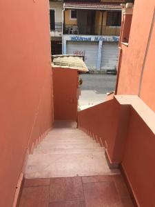 Balkón nebo terasa v ubytování Theo Apartments