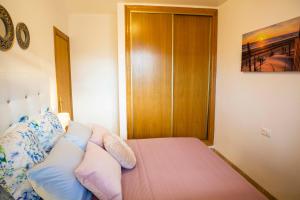Posteľ alebo postele v izbe v ubytovaní Apartment las sirenas -WiFi 100 Mb-, Sea view