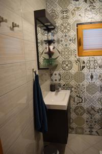 Koupelna v ubytování Studio apartman Kayersperg
