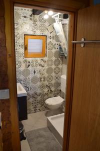 Koupelna v ubytování Studio apartman Kayersperg