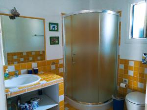Koupelna v ubytování Il Canto delle Cicale
