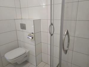Kúpeľňa v ubytovaní Apartament z pięknym widokiem Polanica Ogrodowa Wille Parkowe
