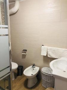 Koupelna v ubytování Dimora PierDomiCeli