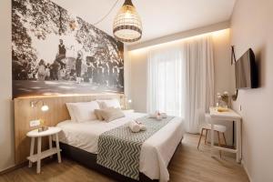 Postel nebo postele na pokoji v ubytování Sofia Hotel